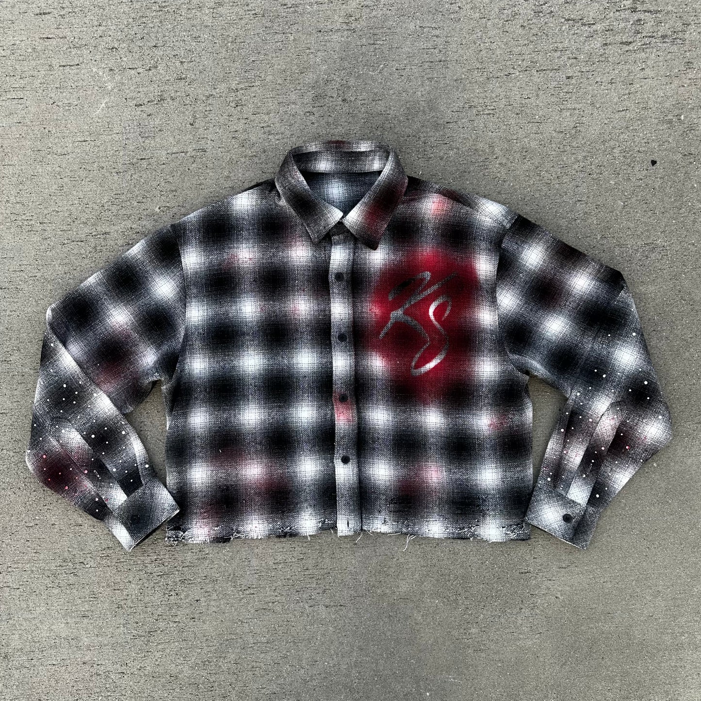 Wounded Samurai Flannel