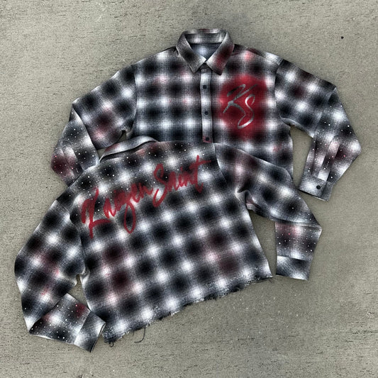 Wounded Samurai Flannel