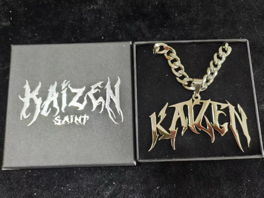 "KAIZEN" Cuban Chain