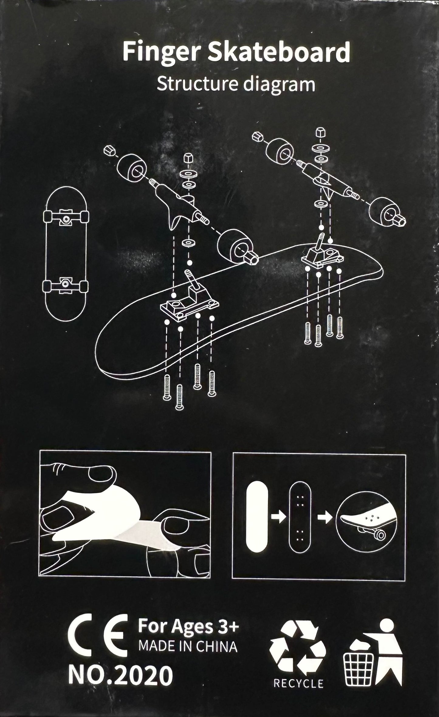 Kaizen Skate Team Fingerboards